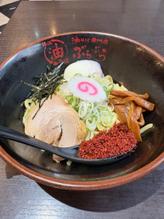 地獄油そば 地獄辛