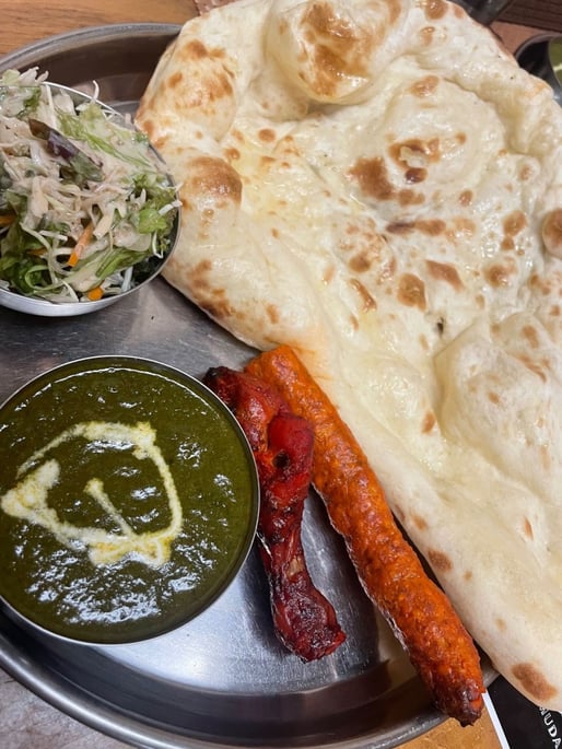 ほうれん草チキンカレー 激辛