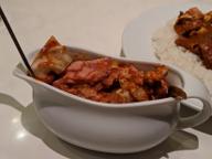 ベーコンエッグ野菜カレー 100辛