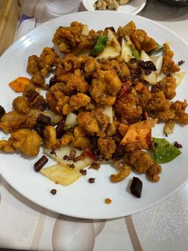 揚げ鶏肉の四川風サクサク炒め 激辛