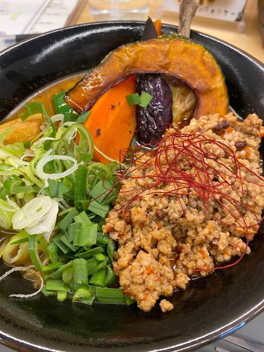 麻辣肉味噌スープカレー 7辛