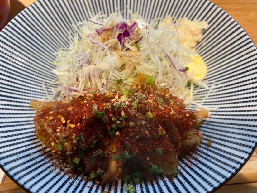 生姜焼き定食 激辛