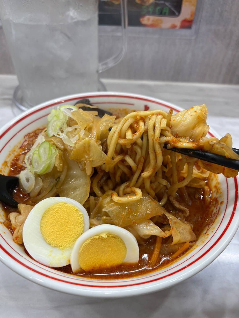 北極野菜ラーメン8辛 3倍