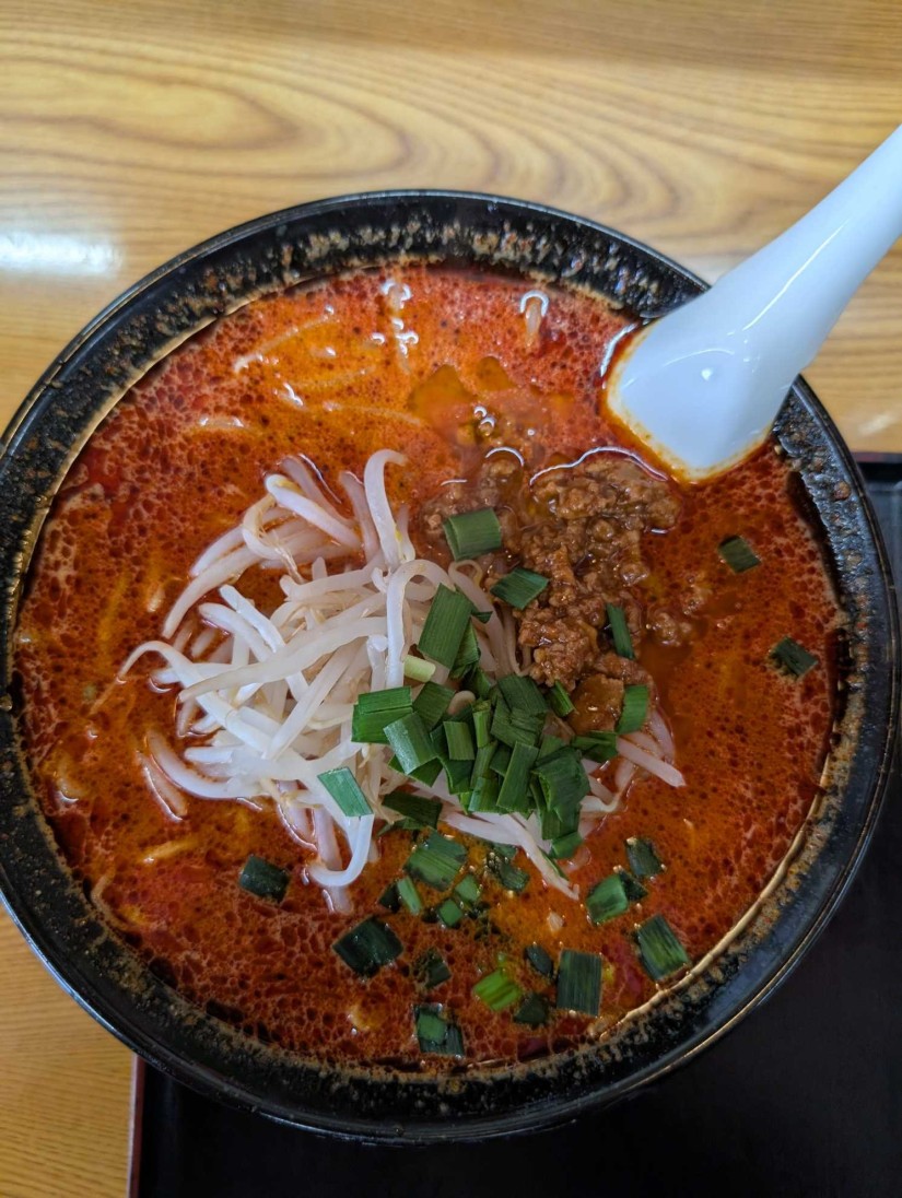 しびれ担々麺 6辛3しびれ