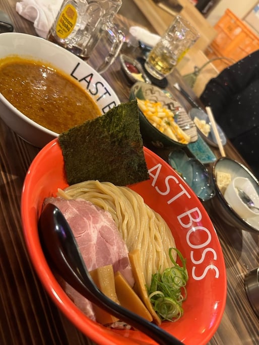 ラストボスつけ麺 超人