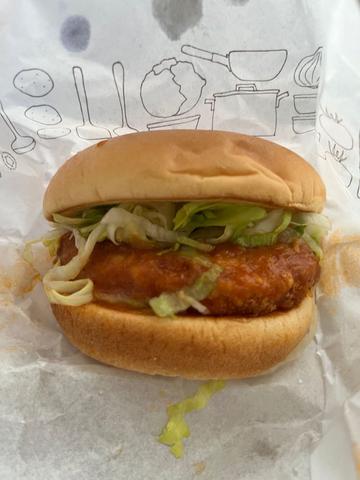 海老チリ風バーガー うまから