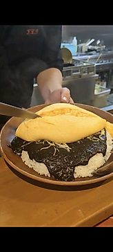 黒キーマカレーオムレツトッピング 10辛