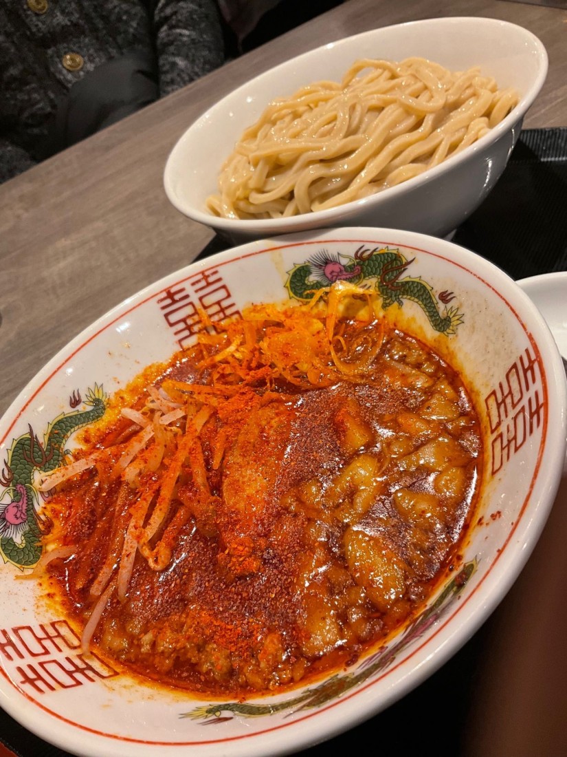 辛味噌つけめん ファイヤー