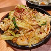 コロホルモン鉄板焼き