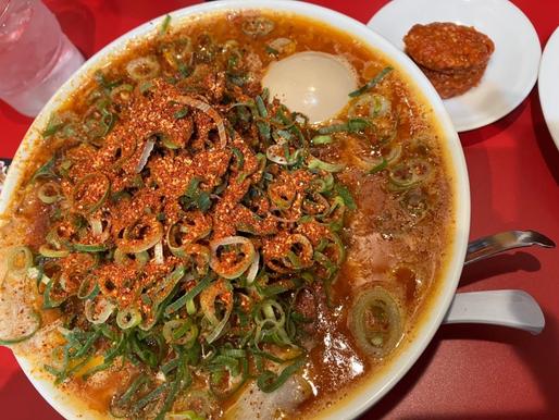 火吹きラーメン 醤油味 大辛