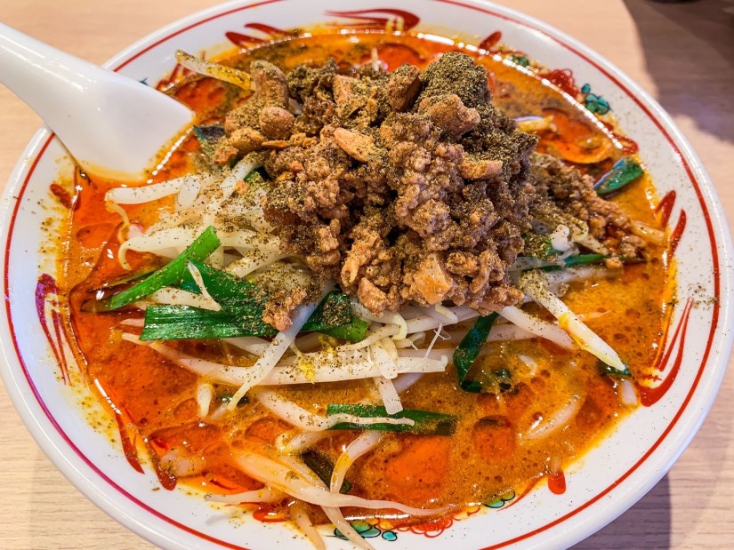 口水担々麺 激辛(+50円)