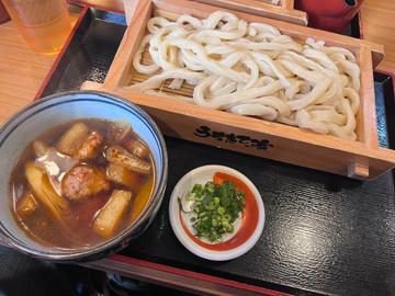 ピリ辛つくね汁うどん