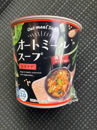 オートミールスープ 旨辛チゲ