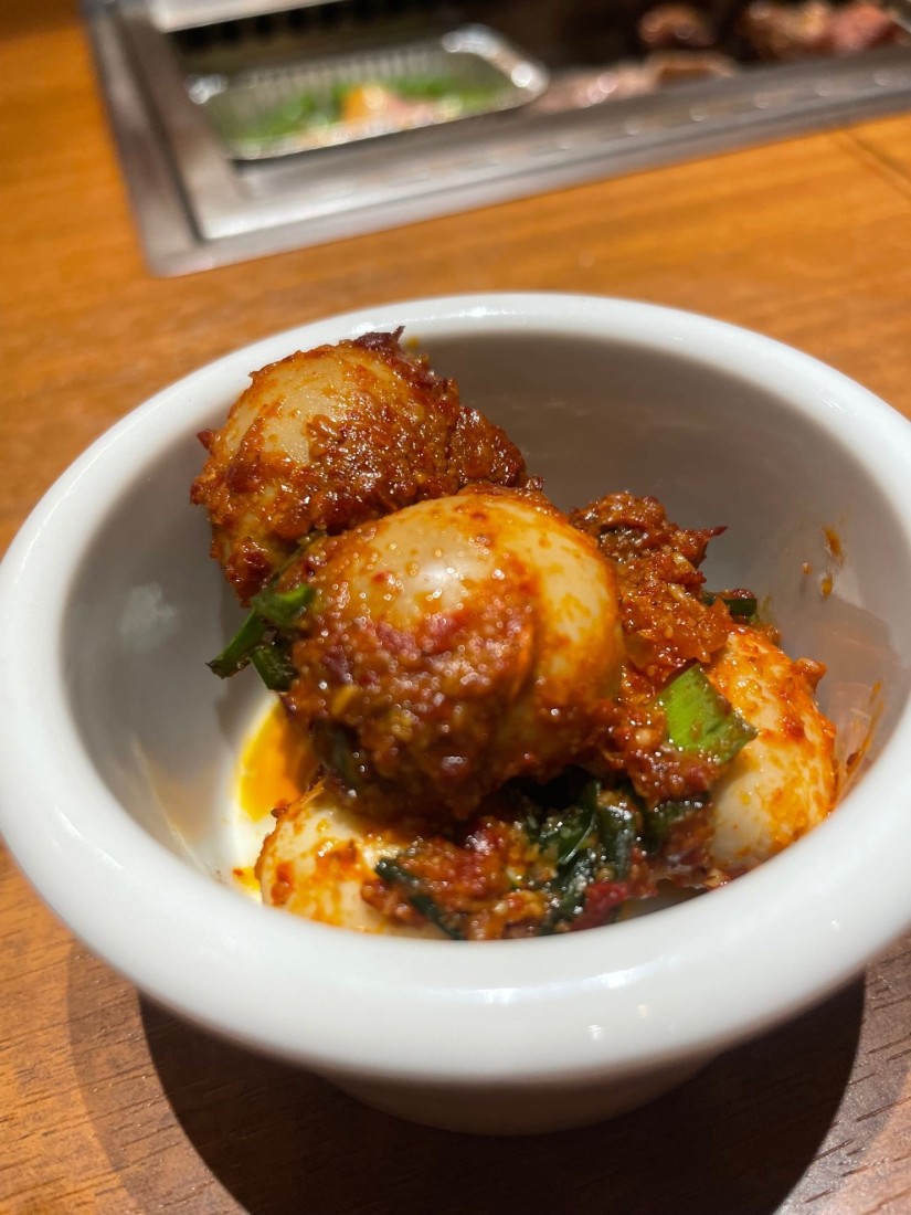 うずらキムチ ピリ辛?