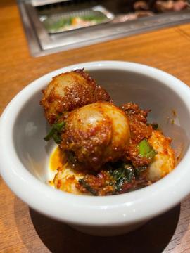 うずらキムチ ピリ辛？