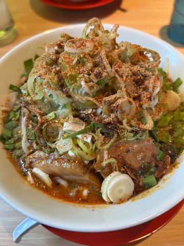 カラシビ味噌ラーメン 辛さ増し、痺れ増し