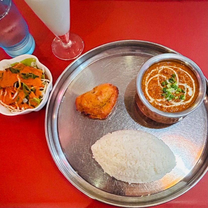 ランチカレーAセット 激辛✖️2