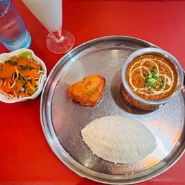 ランチカレーAセット 激辛✖️2