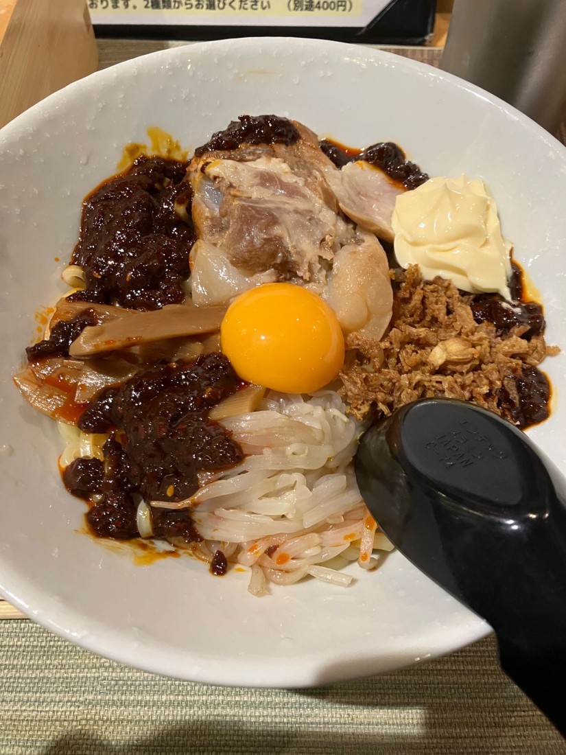 油そば ソーキ麻辣