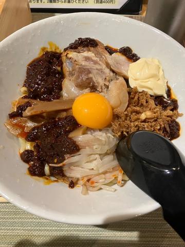 油そば ソーキ麻辣