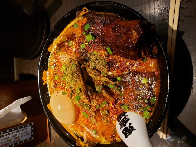 特製カラシビ味噌ラーメン 辛鬼まし、痺れマシ