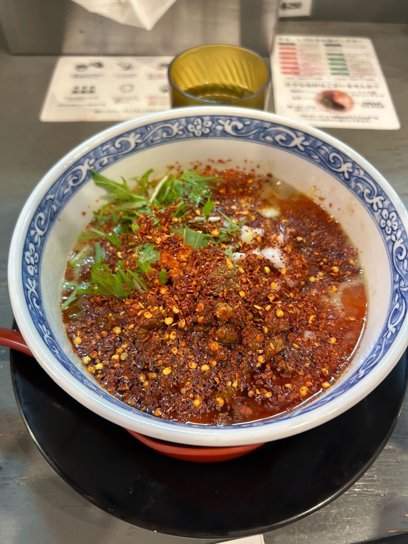 麻辣担々麺汁あり+5辛