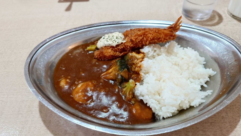 【今週のカレー】エクストラ海老カレー 大辛(+20円)
