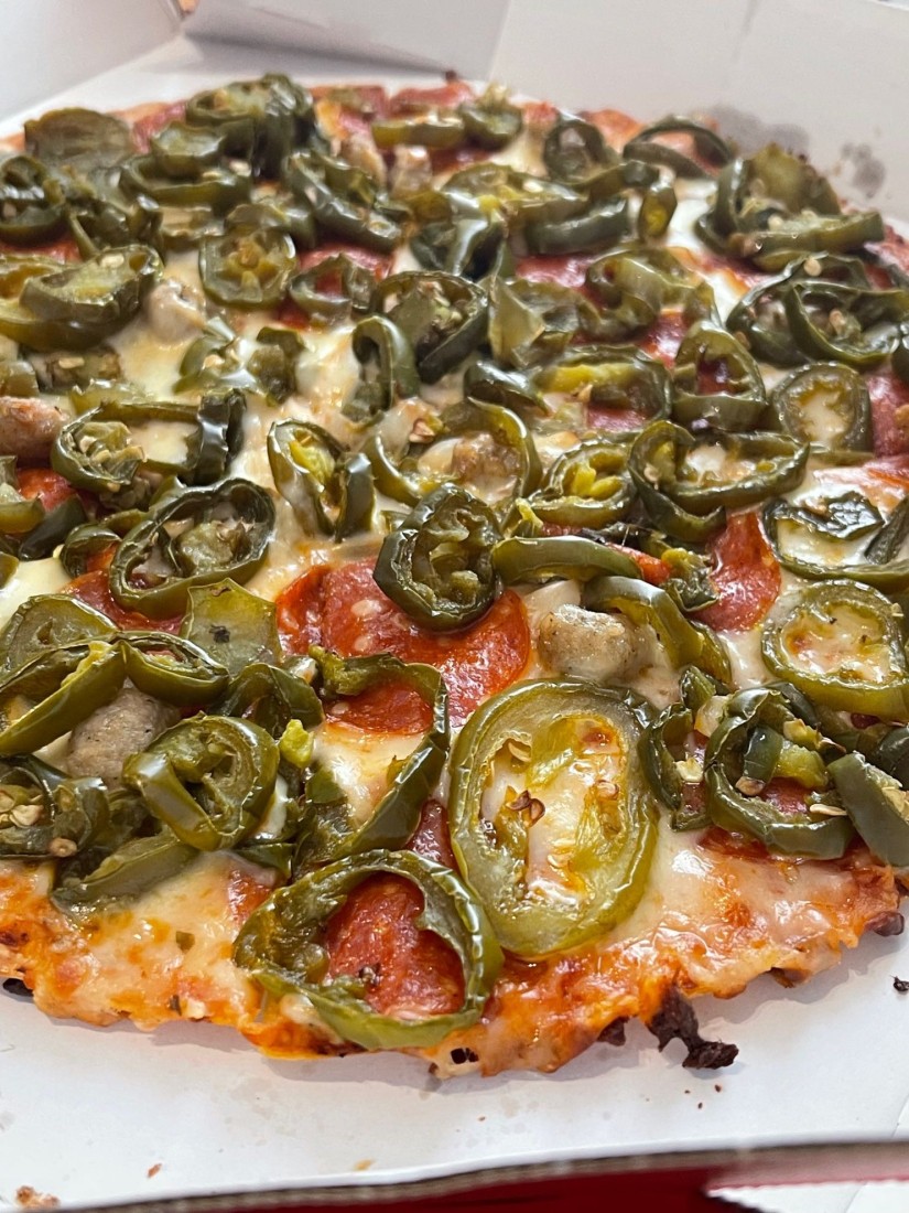 スパイシー Mサイズ トッピングハラピニオW