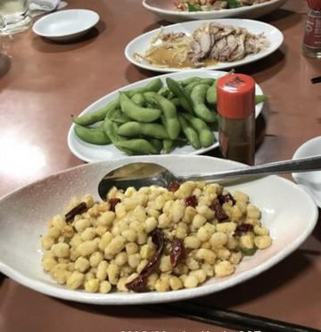 とうもろこしの七味炒め