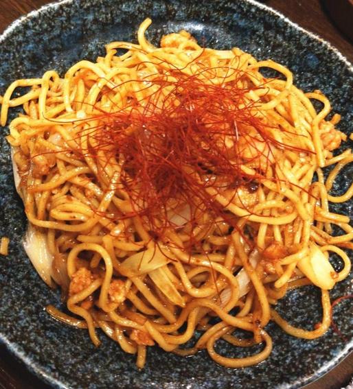 海鮮坦々焼きそば