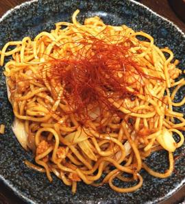 海鮮坦々焼きそば