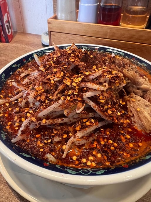 からし味噌ラーメンスーパーレッド