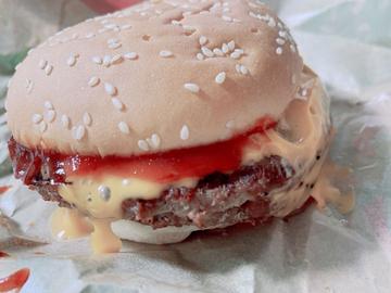 ディアブロ・ガーリックダブルチーズバーガー