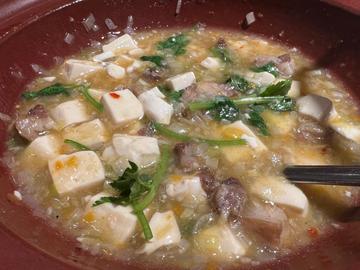 黄辣醬豆腐