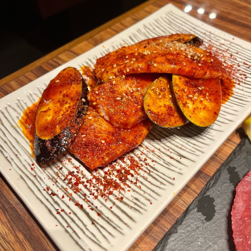 激辛肉と野菜のヤンニョム巻き 激辛