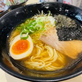 青唐辛子の貝節塩ラーメン