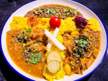 スパイスカレー ３種盛 変更できず