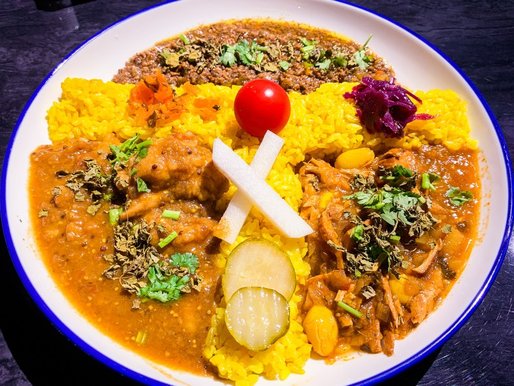 スパイスカレー ３種盛 変更できず