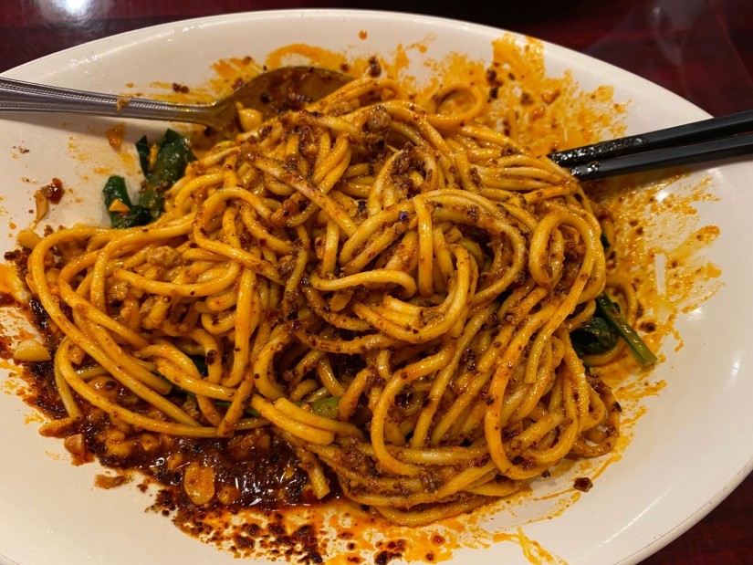 汁なし坦々麺 最大