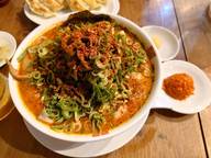火吹きラーメン味噌󠄀味 大辛 dragon bollトッピング