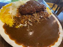 日替わりカレー(チキンチーズカツ 0倍