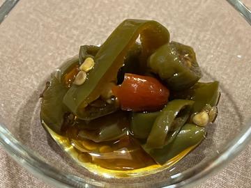青唐辛子の漬物