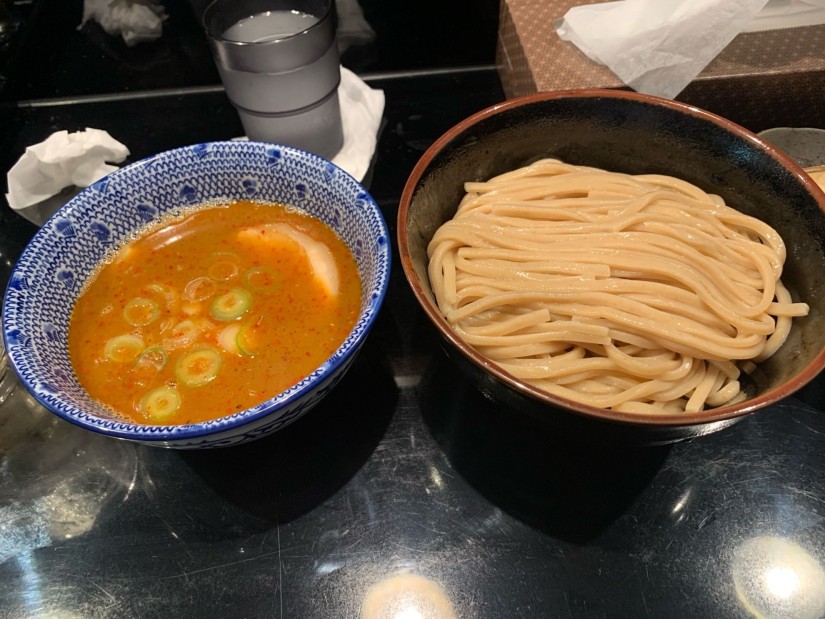 辛味つけ麺 1辛