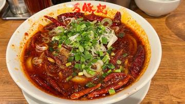 超辣担々麺 激辛で