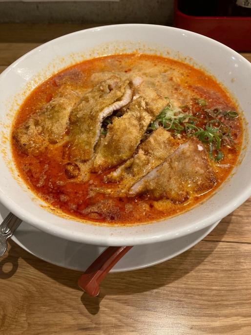 排骨坦々麺 4辛