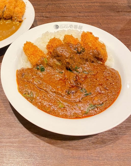 カキフライカレー 20辛