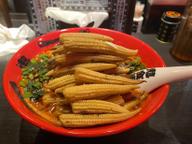 カラシビ味噌らー麺  ヤングコーン鬼増し