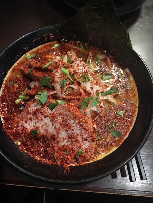 からいしびれる味噌ラーメン ９辛２痺