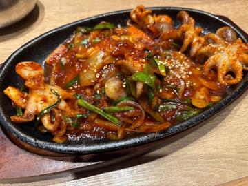 鉄板旨辛イイダコ炒め 1辛