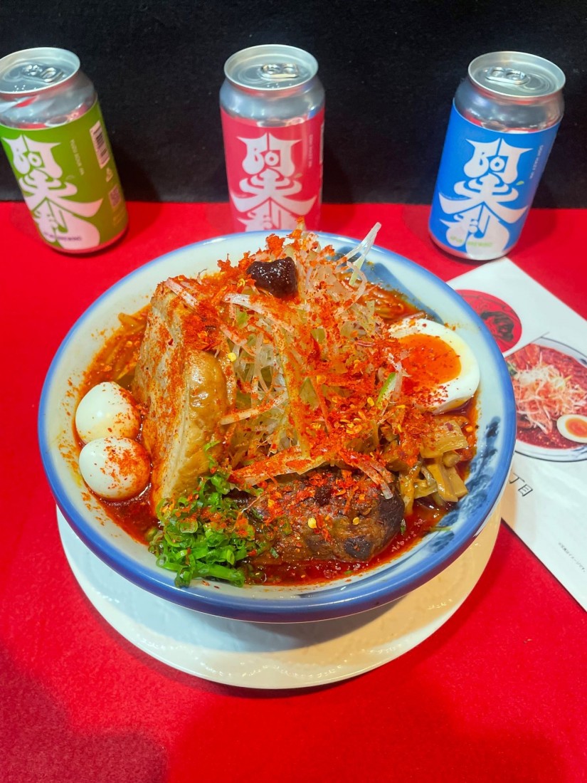 柚子辛紅らーめん28丁目 (誕生日version)